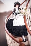 [Cosplay] Abaorabbit 阿包也是兔娘 - Traditional long skirt maid 传统长裙女仆