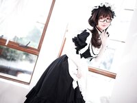 [Cosplay] Abaorabbit 阿包也是兔娘 - Traditional long skirt maid 传统长裙女仆