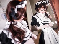 [Cosplay] Abaorabbit 阿包也是兔娘 - Traditional long skirt maid 传统长裙女仆