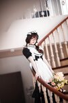 [Cosplay] Abaorabbit 阿包也是兔娘 - Traditional long skirt maid 传统长裙女仆