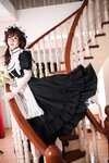 [Cosplay] Abaorabbit 阿包也是兔娘 - Traditional long skirt maid 传统长裙女仆