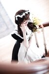 [Cosplay] Abaorabbit 阿包也是兔娘 - Traditional long skirt maid 传统长裙女仆