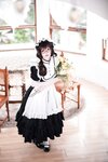 [Cosplay] Abaorabbit 阿包也是兔娘 - Traditional long skirt maid 传统长裙女仆