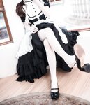 [Cosplay] Abaorabbit 阿包也是兔娘 - Traditional long skirt maid 传统长裙女仆