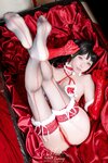 [Cosplay] 咬一口兔娘 - 兔兔圣诞礼物