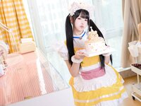 黏黏团子兔 (咬一口兔娘) - 2024年12月 诞生日限定 『兔子味蛋糕』[114P3V-2.95G]