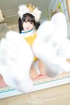 黏黏团子兔 (咬一口兔娘) - 2024年12月 诞生日限定 『兔子味蛋糕』[114P3V-2.95G]