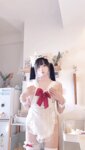黏黏团子兔 (咬一口兔娘) - 2024年12月 诞生日限定 『兔子味蛋糕』[114P3V-2.95G]