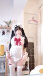 黏黏团子兔 (咬一口兔娘) - 2024年12月 诞生日限定 『兔子味蛋糕』[114P3V-2.95G]