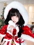黏黏团子兔 (咬一口兔娘) - 2024年12月 『兔兔圣诞礼物』[101P2V-2.24GB]