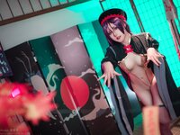 [Cosplay] Natsuko夏夏子 - 源赖光 僵尸同人