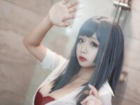 [Cosplay] Rinaijiao 日奈娇 - Bathroom OL 浴室OL