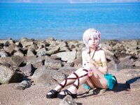 [Cosplay] G44 不会受伤 - Cocoro swimsuit 可可萝泳衣