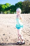 [Cosplay] G44 不会受伤 - Cocoro swimsuit 可可萝泳衣