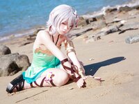 [Cosplay] G44 不会受伤 - Cocoro swimsuit 可可萝泳衣