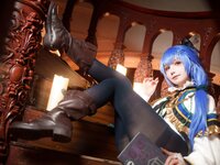 [Cosplay] Xiao He Er X超级小禾儿 - Anjie Witch 魔女 安洁