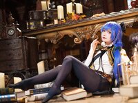 [Cosplay] Xiao He Er X超级小禾儿 - Anjie Witch 魔女 安洁