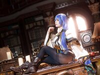 [Cosplay] Xiao He Er X超级小禾儿 - Anjie Witch 魔女 安洁