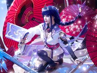 [Cosplay] Hashimoto Tamaki 桥本环沫 - Thunder General 雷电将军