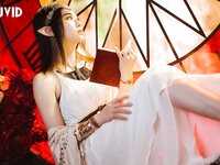 [JVID] 阿黎 - 全裸白皙酮体 美神降临 细腻白虎私处 watermarked