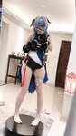 [Cosplay] Snow Duck 屑雪雪鸭 - Ganyu New Year 甘雨 新年