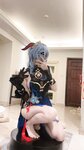 [Cosplay] Snow Duck 屑雪雪鸭 - Ganyu New Year 甘雨 新年
