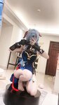 [Cosplay] Snow Duck 屑雪雪鸭 - Ganyu New Year 甘雨 新年