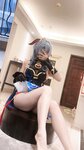 [Cosplay] Snow Duck 屑雪雪鸭 - Ganyu New Year 甘雨 新年