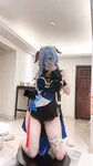 [Cosplay] Snow Duck 屑雪雪鸭 - Ganyu New Year 甘雨 新年