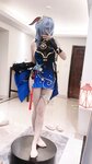 [Cosplay] Snow Duck 屑雪雪鸭 - Ganyu New Year 甘雨 新年
