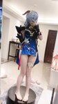 [Cosplay] Snow Duck 屑雪雪鸭 - Ganyu New Year 甘雨 新年