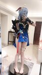 [Cosplay] Snow Duck 屑雪雪鸭 - Ganyu New Year 甘雨 新年