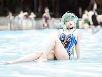 [Cosplay] 是三不是世w - 砂糖泳装