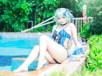 [Cosplay] 是三不是世w - 砂糖泳装