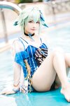 [Cosplay] 是三不是世w - 砂糖泳装