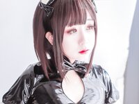 [Cosplay] Rinaijiao 日奈娇 - Half breast maid 半乳女仆