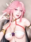 [Cosplay] Aqua 水淼 - Yae Miko Dancer 八重神子舞娘