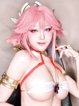 [Cosplay] Aqua 水淼 - Yae Miko Dancer 八重神子舞娘