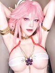 [Cosplay] Aqua 水淼 - Yae Miko Dancer 八重神子舞娘