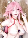 [Cosplay] Aqua 水淼 - Yae Miko Dancer 八重神子舞娘