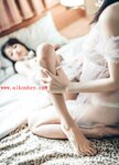 [JVID] 辰辰 & 妍妍 Angel - 我的大小女友-情人节带两位女友开房间-超超透上衣透明内裤