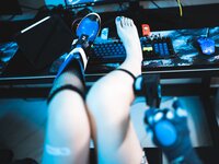 [Cosplay] Seele 麦麦 - Silver Wolf's perfect game record 银狼的满分游戏记录