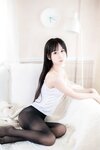 [Cosplay] myeo0 萌芽儿o0 - Black Silk 黑丝