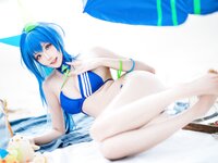 [Cosplay] 瓜希酱福利 - 虹色
