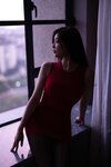 [Cosplay] 杨晨晨 - 红色连衣短裙