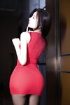 [Cosplay] 杨晨晨 - 红色连衣短裙