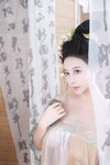 [Cosplay] Nice 奈汐酱 - Ancient style Qingshaxi 古风青纱曦