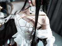 [Cosplay] Chun Momo 蠢沫沫 - Albedo original skin 雅儿贝德原皮