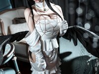 [Cosplay] Chun Momo 蠢沫沫 - Albedo original skin 雅儿贝德原皮
