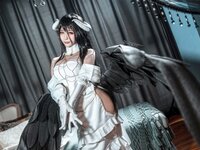 [Cosplay] Chun Momo 蠢沫沫 - Albedo original skin 雅儿贝德原皮